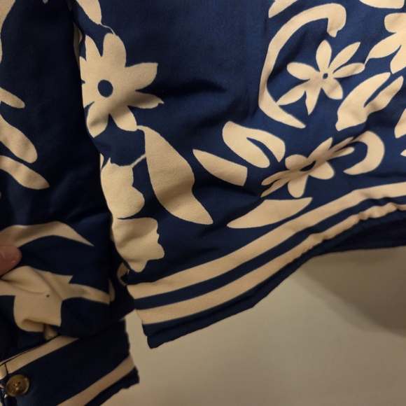 NWT Anna-Kaci Open Front Jacket with Long Sleeves and Floral Pattern Size S - Picture 8 of 14